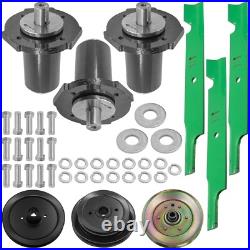 Deck Spindle Blade Pulley Kit For Gravely Pro Turn 160 991081 991097 991126 60