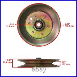Deck Spindle Blade Pulley Kit For Gravely Pro Turn 160 991081 991097 991126 60