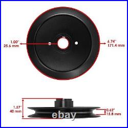 Deck Spindle Blade Pulley Kit For Gravely Pro Turn 160 991081 991097 991126 60