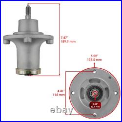 Deck Spindle Pulley & Blade For Dixon Ram Ultra 61 RZT 61x Zero-Turn Mower 61
