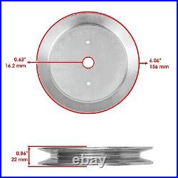Deck Spindle Pulley & Blade For Dixon Ram Ultra 61 RZT 61x Zero-Turn Mower 61