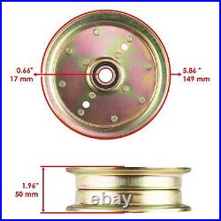 Deck Spindle Pulley & Blade For Dixon Ram Ultra 61 RZT 61x Zero-Turn Mower 61 Deck Spindle Pulley & Blade For Dixon Ram Ultra 61 RZT 61x Zero-Turn Mower 61