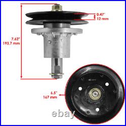 Deck Spindle withPulley for Exmark LZ22LKA604 LZ23KC604 LZ25KC604 Lazer 60 72 3x