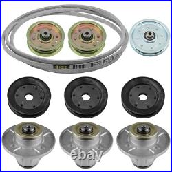 Deck Spindle with Pulley & Belt for Ariens 915501 01593700 61527600 61543800 52 Deck Spindle with Pulley & Belt for Ariens 915501 01593700 61527600 61543800 52