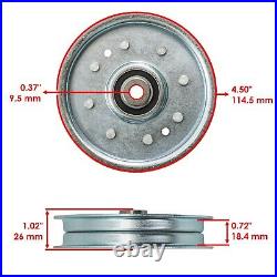 Deck Spindle with Pulley & Belt for Ariens 915501 01593700 61527600 61543800 52 Deck Spindle with Pulley & Belt for Ariens 915501 01593700 61527600 61543800 52