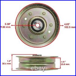 Deck Spindle with Pulley & Belt for Ariens 915501 01593700 61527600 61543800 52 Deck Spindle with Pulley & Belt for Ariens 915501 01593700 61527600 61543800 52