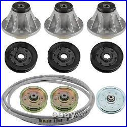 Deck Spindle with Pulley & Belt for Ariens 915501 01593700 61527600 61543800 52 Deck Spindle with Pulley & Belt for Ariens 915501 01593700 61527600 61543800 52