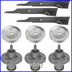 Deck Spindle with Pulley & Blade For Dixon RAM 48 CE ZT Zero-Turn Mower 48
