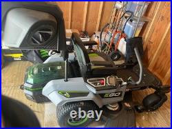EGO POWER+ 52 Inch Z6 Zero Turn Riding Lawn Mower Kit with 6 Batteries+Charger EGO POWER+ 52 Inch Z6 Zero Turn Riding Lawn Mower Kit with 6 Batteries+Charger