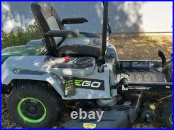 EGO Z6 Electric Riding Mower, Zero Turn, With4 Batteries & Charger