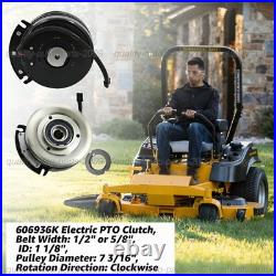 Electric PTO Clutch 606936 for Hustler Super Z HyperDrive Super 104 Models NEW
