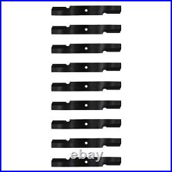 Fits Toro 105-7781-03 High Flow Zero Turn Mower Blade Set of 9 Fits Toro 105-7781-03 High Flow Zero Turn Mower Blade Set of 9