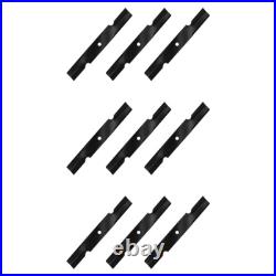 Fits Toro 105-7781-03 High Flow Zero Turn Mower Blade Set of 9 Fits Toro 105-7781-03 High Flow Zero Turn Mower Blade Set of 9