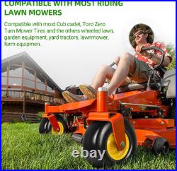 Flat Free Tire & Wheel 13x6.50-6 for Zero Turn Mowers 2 Pack Set Flat Free Tire & Wheel 13x6.50-6 for Zero Turn Mowers 2 Pack Set