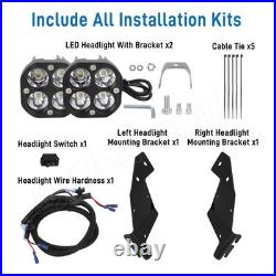 For Ariens 79108600 LED Headlight Kit Zero Turn Mowers Gravely PT ZX ZT HD PT Z For Ariens 79108600 LED Headlight Kit Zero Turn Mowers Gravely PT ZX ZT HD PT Z