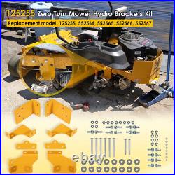 For Hustler Transmission Hydro Brackets Kit Raptor SD SDX Zero Turn Mower 125255