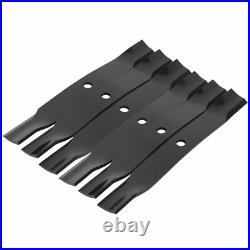 For JOHN DEERE MOWER BLADES 60 CUT #M133381 #TCU15881 737 757 777 Heavy Duty