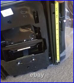 Forklift/Tractor Suspension Replacement Seat withAdjustable Armrest. Black. TSKL10