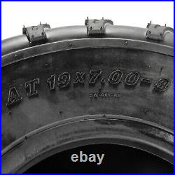 Full Set 8 inch ATV Tires 19x7-8 19x7x8 18x9.5-8 18x9.50-8 Zero Turn Lawn Mower