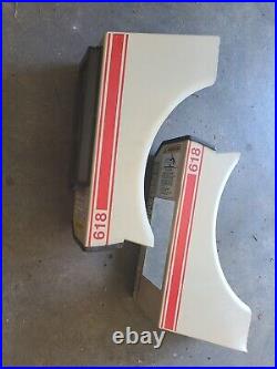 GRASSHOPPER OEM 693203 LT & 693202 RT 618 Fenders with Decals, lights & Toolbox