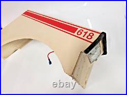 GRASSHOPPER OEM 693203 LT & 693202 RT 618 Fenders with Decals, lights & Toolbox