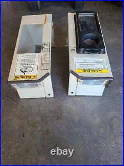 GRASSHOPPER OEM 693203 LT & 693202 RT 618 Fenders with Decals, lights & Toolbox
