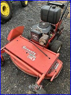 Gravely Pro 50 Commercial Walk Behind Zero Turn Lawn Mower WithBriggs Twin Engine