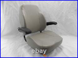 Gray, Silver Ultra High Back Seat C1211 Fits Exmark, Toro Zero Turn Mowers #us