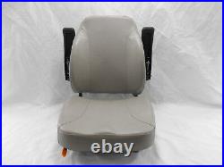 Gray, Silver Ultra High Back Seat C1211 Fits Exmark, Toro Zero Turn Mowers #us