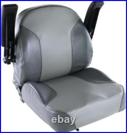 Gray Zero Turn Lawn Mower Seat Armrests Fits Toro Bobcat Dixie Exmark Bad Boy
