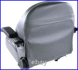 Gray Zero Turn Lawn Mower Seat Armrests Fits Toro Bobcat Dixie Exmark Bad Boy