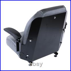 Gray Zero Turn Lawn Mower Seat withArmrests Bobcat Dixie Exmark Bad Boy Snapper