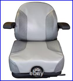 Gray Zero Turn Mower Suspension Seat Bobcat Dixie Snapper Toro Exmark Bad Boy