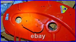 HUSQVARNA GENUINE OEM 539 11 05-27 ORANGE 38 DECK SHELL With DECALS MODEL Z 3815