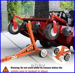 Heavy-Duty Commercial or Push Mower Jack, Lift Up to 880 lbs, Even The Zero Turn