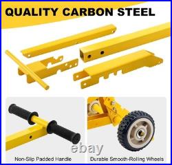 Heavy-Duty Lawn Mower Jack 800LBS Capacity, Zero Turn Mower Jack Lift Foldable