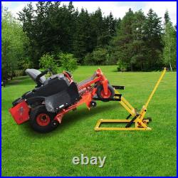Heavy-Duty Lawn Mower Lift Jack for Tractors Zero-Turn Riding Lawn Mowers 500LBS Heavy-Duty Lawn Mower Lift Jack for Tractors Zero-Turn Riding Lawn Mowers 500LBS