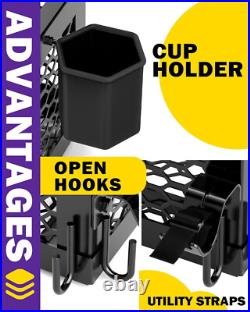 Heavy Duty Tractor ToolBox Tractor Basket for Tractor Zero Turn Mower with Accs