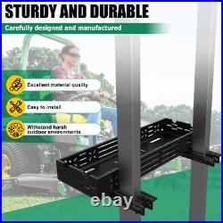 Heavy Duty Tractor Tool Box Universal Basket for Tractor and Zero Turn Mower Heavy Duty Tractor Tool Box Universal Basket for Tractor and Zero Turn Mower
