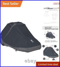 Heavy-Duty Zero Turn Mower Cover Protects Against Rain & Snow, Fits 60 Decks Heavy-Duty Zero Turn Mower Cover Protects Against Rain & Snow, Fits 60 Decks