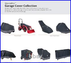 Heavy-Duty Zero Turn Mower Cover Protects Against Rain & Snow, Fits 60 Decks Heavy-Duty Zero Turn Mower Cover Protects Against Rain & Snow, Fits 60 Decks