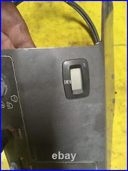 Husqvarna PZ 7234 Zero Turn Mower Control Panel Throttle And Choke Cables Meter