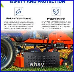Hustler, Kubota, Scag Mower Chute Blocker Hustler, Kubota, Scag Mower Chute Blocker