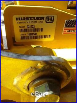 Hustler Super 104 Commercial Zero Turn Batwing Mower. Kawasaki. Hyd Lift
