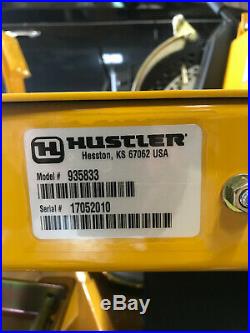 Hustler commercial zero turn mower 54 in deck