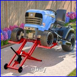 HydraulicLawn Mower Lift Jack 500 lbs Capacity for Tractors and Zero Turn Lawn