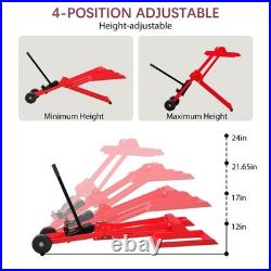 HydraulicLawn Mower Lift Jack 500 lbs Capacity for Tractors and Zero Turn Lawn