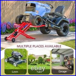 HydraulicLawn Mower Lift Jack 500 lbs Capacity for Tractors and Zero Turn Lawn