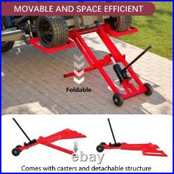 HydraulicLawn Mower Lift Jack 500 lbs Capacity for Tractors and Zero Turn Lawn