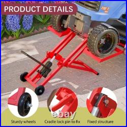 HydraulicLawn Mower Lift Jack 500 lbs Capacity for Tractors and Zero Turn Lawn